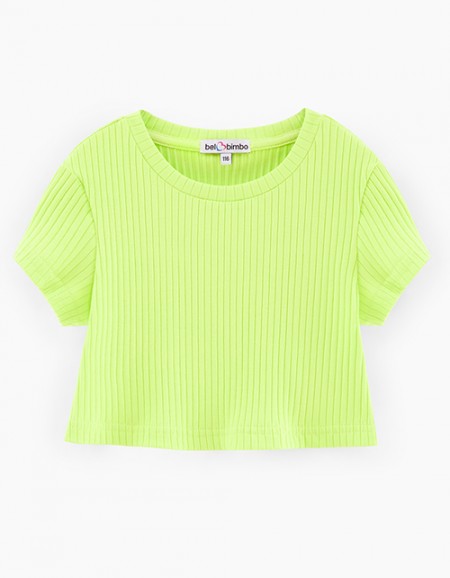 Топ сочного оттенка киберлайм для девочки