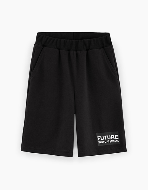 Чёрные шорты для мальчика