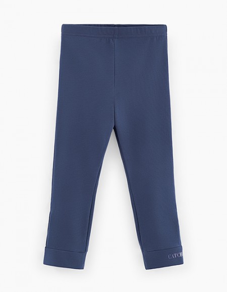 Бриджи оттенка деним для девочки