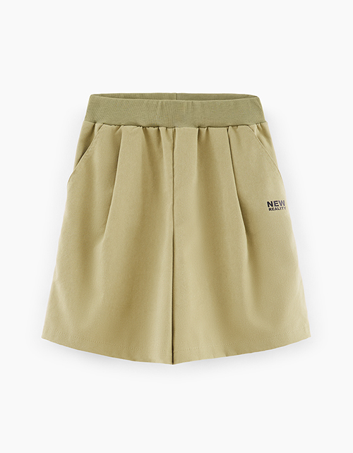 Шорты оттенка светлая олива для девочки