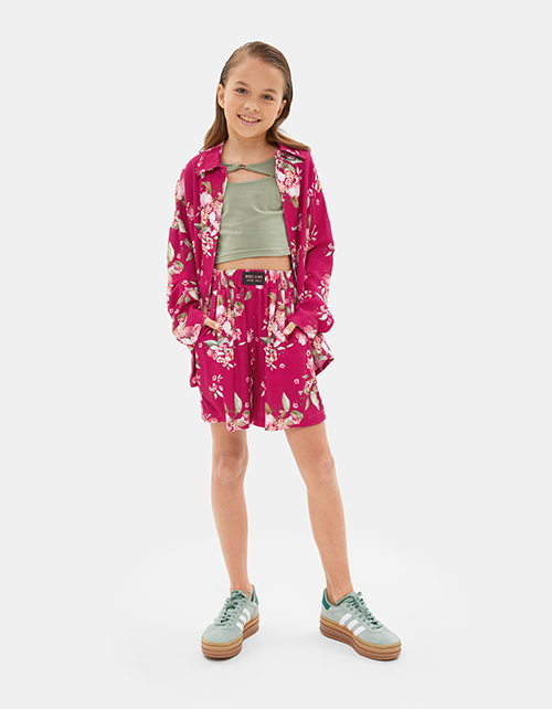 Стильная рубашка для девочки