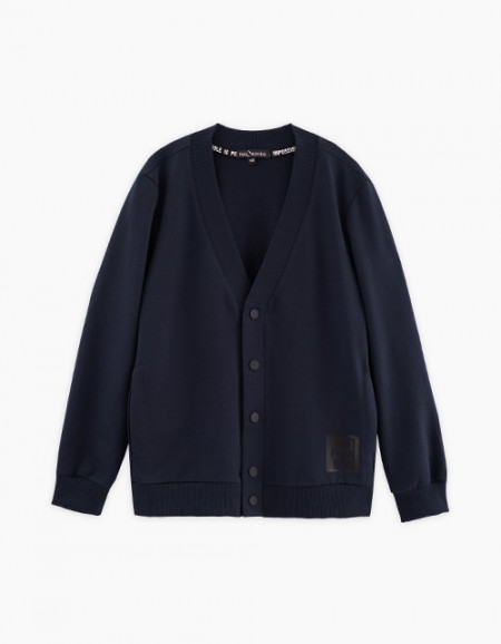 Тёмно-синий кардиган для мальчика
