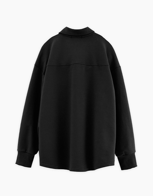 Чёрный жакет-рубашка для мальчика