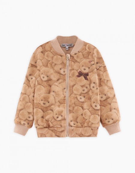 Жакет-бомбер для девочки