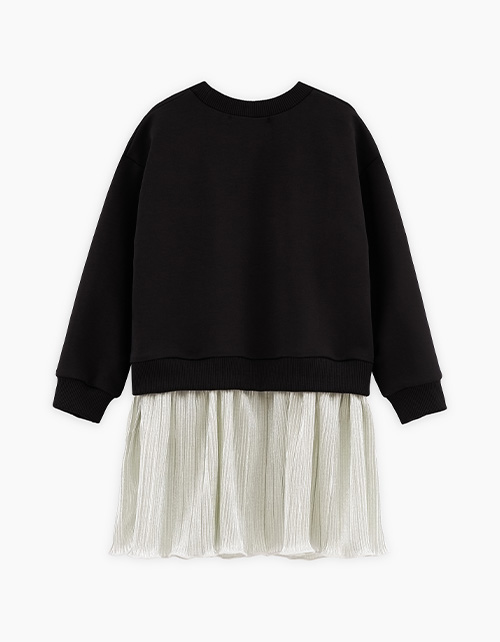 Платье с медведем для девочки