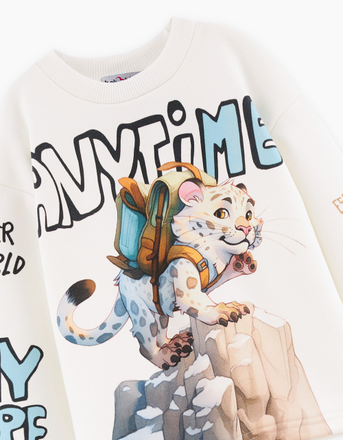 Дизайнерский свитшот для мальчика