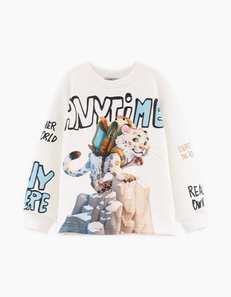 Дизайнерский свитшот для мальчика