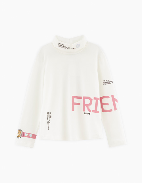 Базовая водолазка для девочки