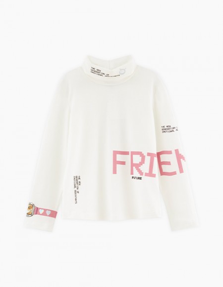 Базовая водолазка для девочки Базовая водолазка для девочки