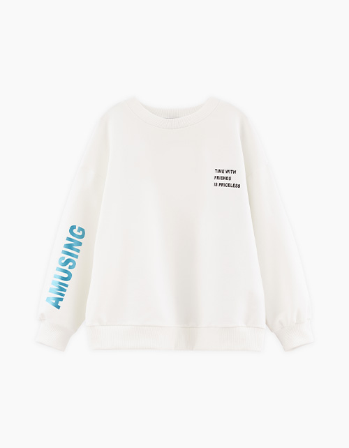 Дизайнерский свитшот для девочки