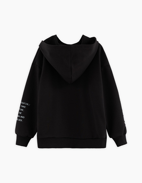 Чёрное худи для мальчика