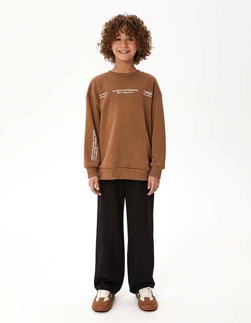 Чёрные брюки для мальчика