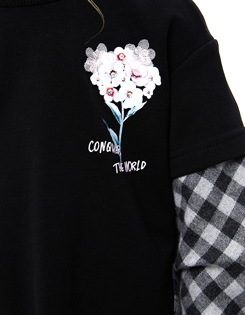 Стильное платье для девочки Стильное платье для девочки