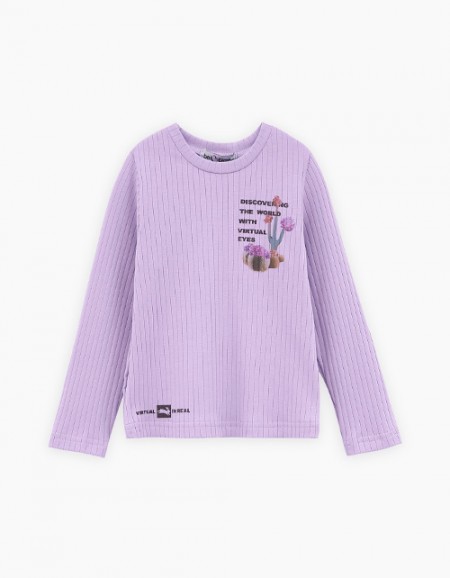 Лонгслив для девочки