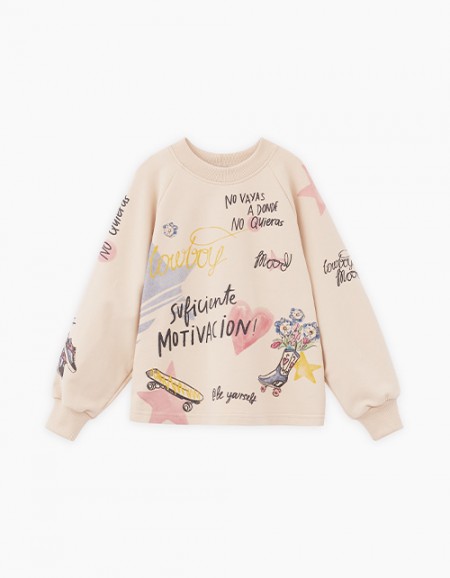 Свитшот для девочки