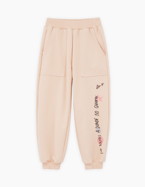 Брюки-джоггеры для девочки