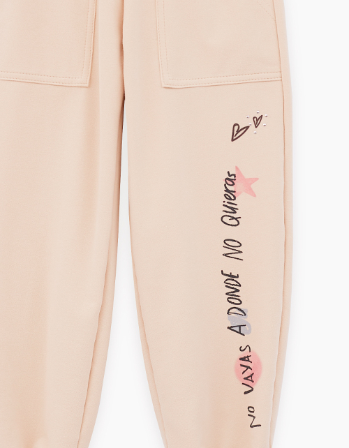 Брюки-джоггеры для девочки