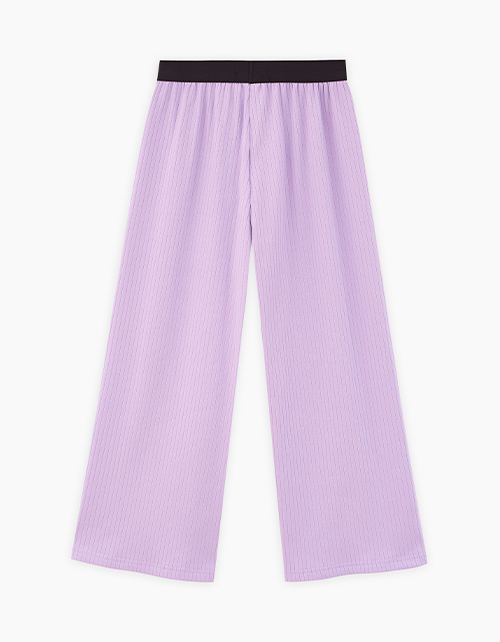 Широкие брюки для девочки