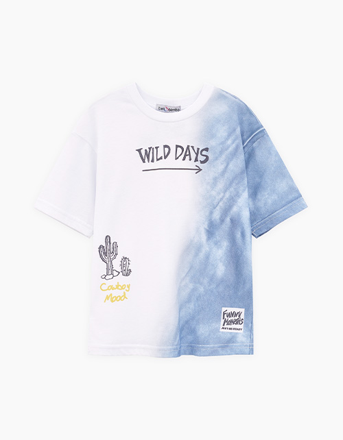 Белая футболка для мальчика