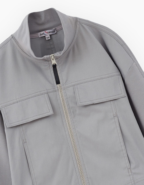 Жакет в утилитарном стиле для девочки