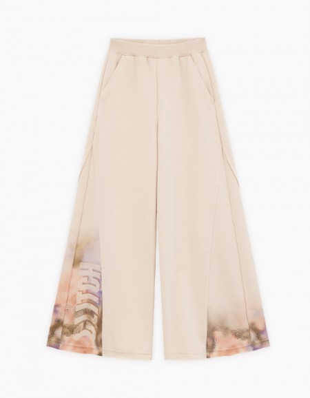 Брюки широкие для девочки