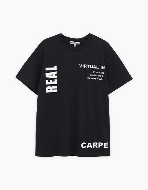 Чёрная футболка для мальчика