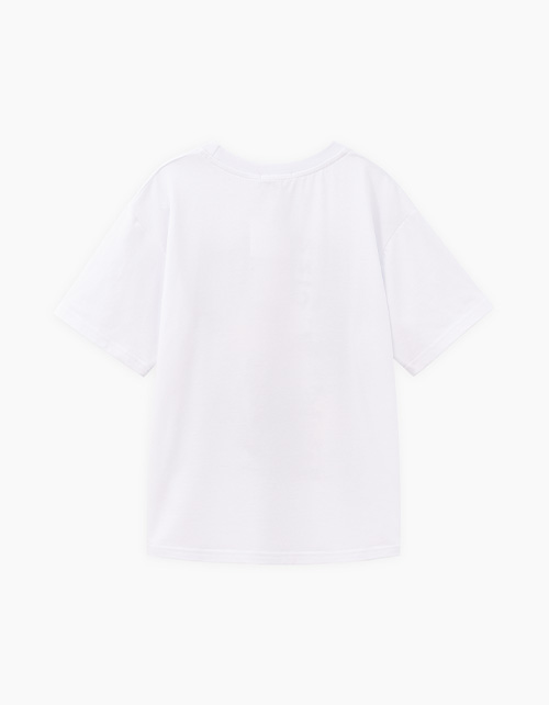 Белая футболка для мальчика