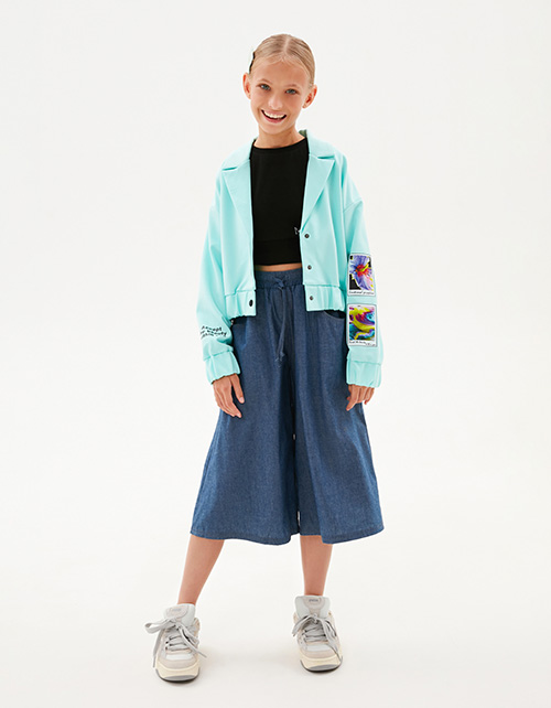 Жакет-бомбер для девочки