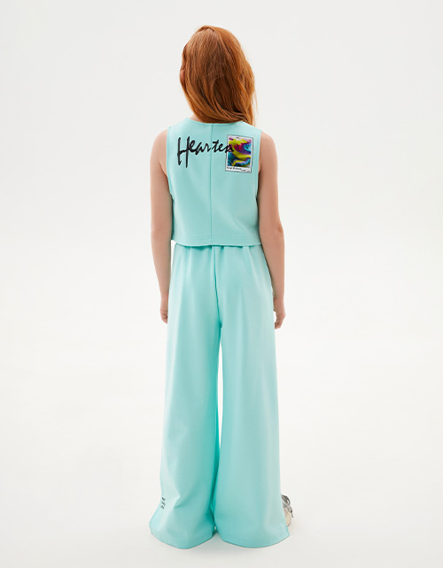 Брюки широкие для девочки