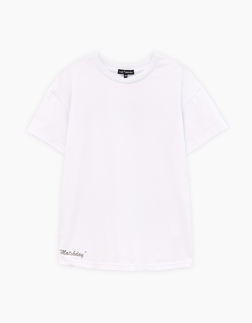 Белая футболка для мальчика