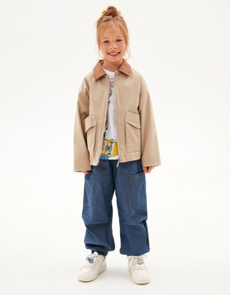 Куртка рабочего для девочки