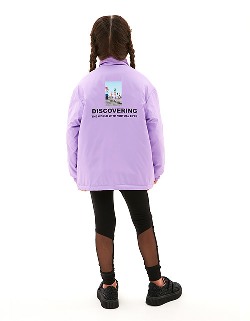 Куртка двухсторонняя для девочки