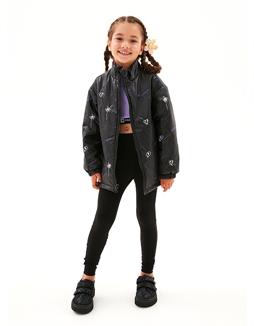 Куртка двухсторонняя для девочки