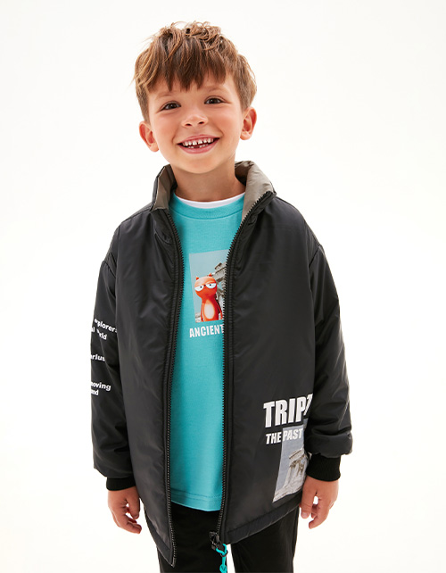 Куртка двухсторонняя для мальчика