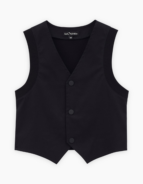 Чёрная жилетка