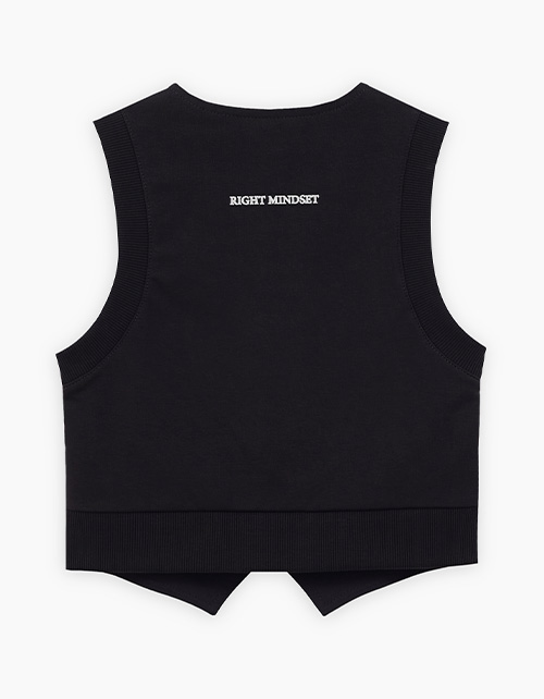 Чёрная жилетка