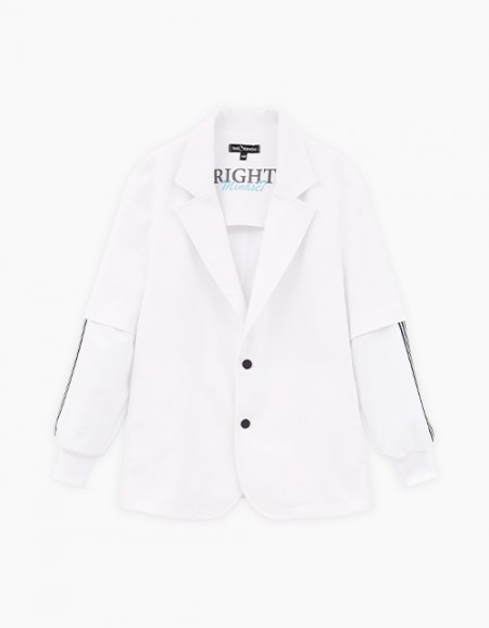 Белый пиджак для мальчика