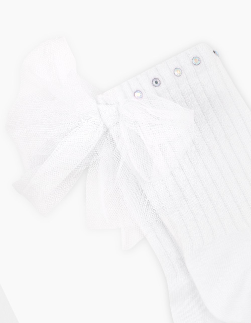 Белые носки для девочки