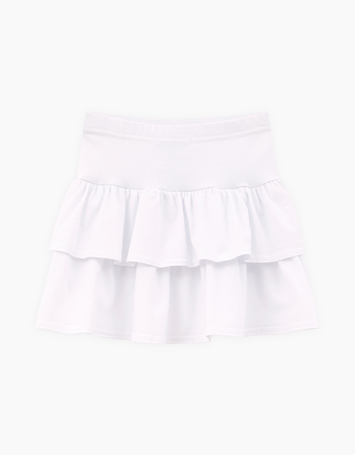 Белая юбка для девочки