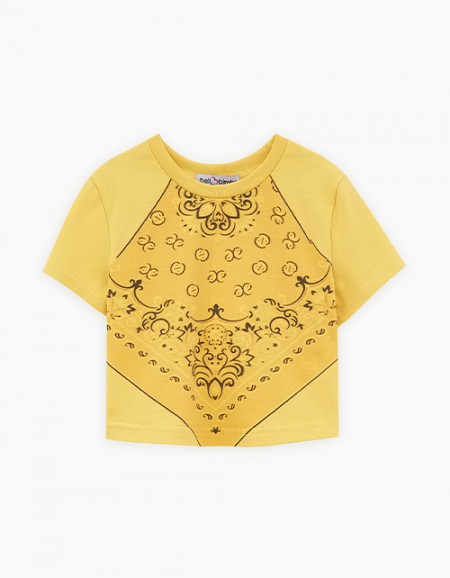 Яркий топ для девочки