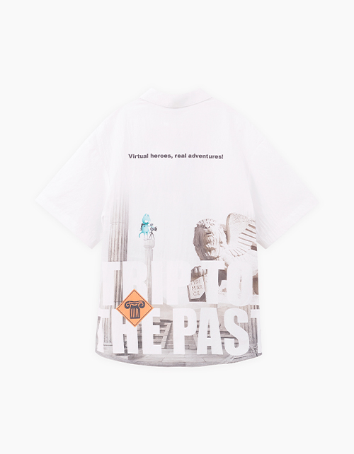 Белая рубашка для мальчика