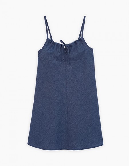 Джинсовый сарафан для девочки