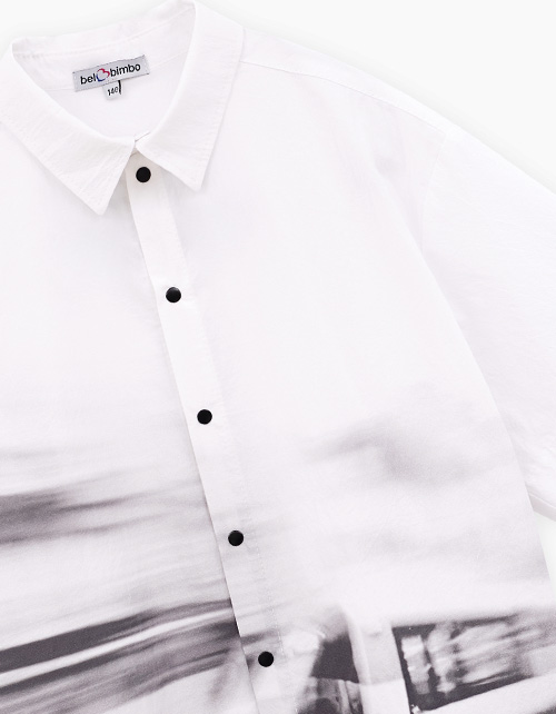 Белая рубашка для мальчика