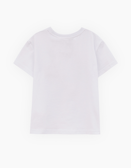 Белая футболка для девочки