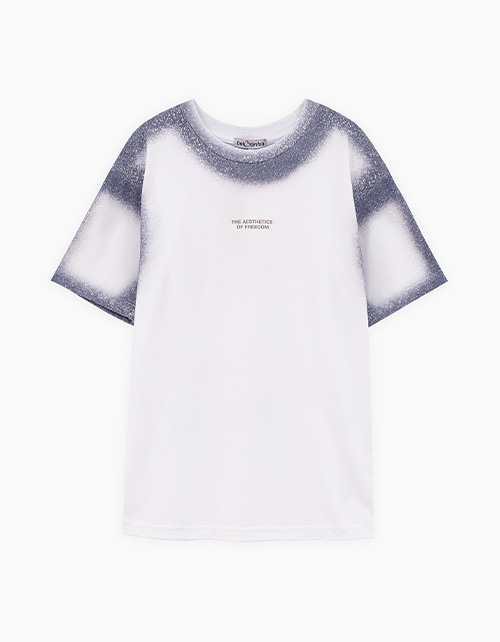 Белая футболка для мальчика