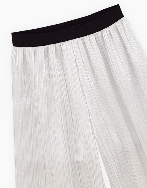 Широкие брюки для девочки