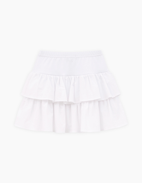 Белая юбка для девочки