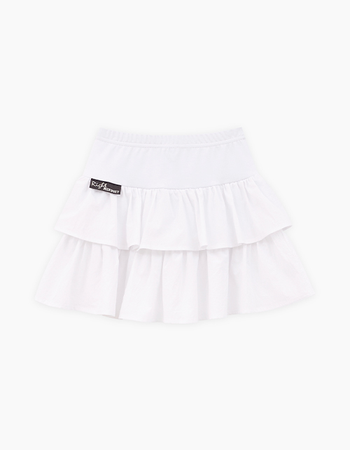 Белая юбка для девочки