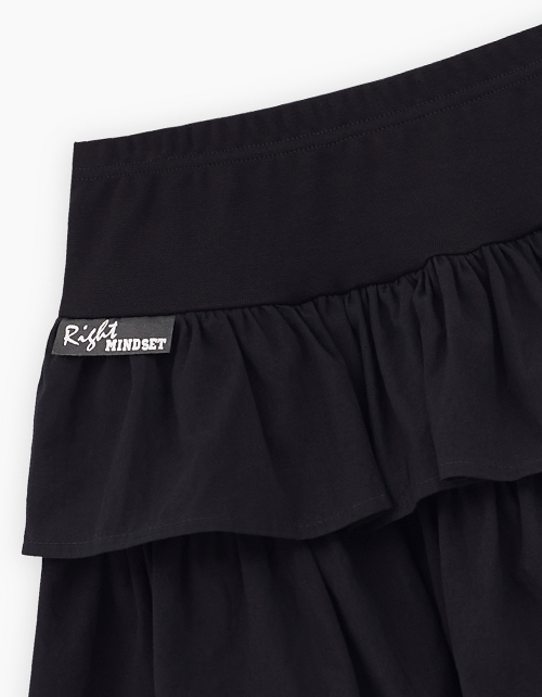 Чёрная юбка для девочки