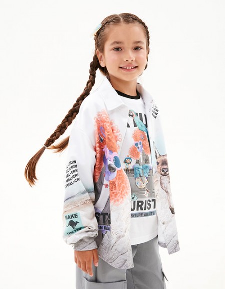 Рубашка для девочки